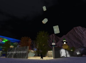 Falling Cargo Front Night